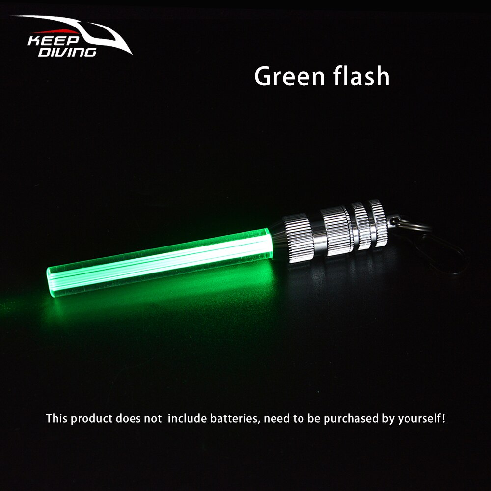 Underwater Safety Signal Light Bright LED Light Stick Scuba Night Dive Marker LED Torch