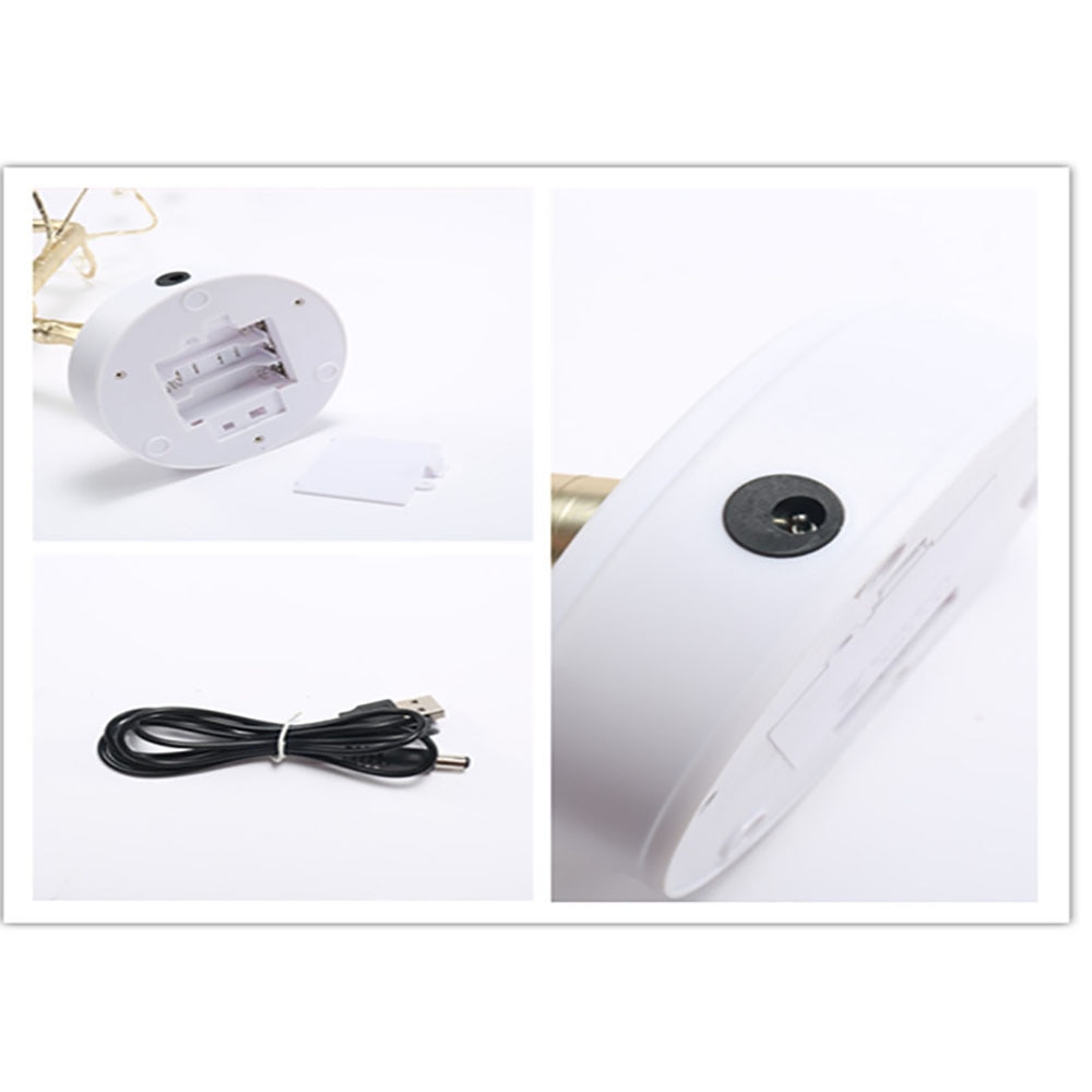 Tree Shaped LED Lamp Bonsai Style 108 Led Copper Wire DIY USB Night Light Touch Switch Control Christmas Decorative Light