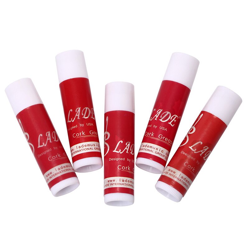 Grasa de corcho para saxofón clarinete, flauta, Oboe Reed instrumentos musicales, accesorios lubricar y proteger, 5 uds.