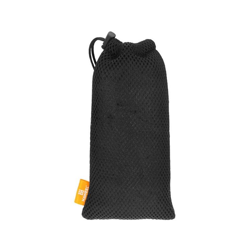 1/2pcs Nylon Drawstring Storage Bag Multi-Functional Mesh Mobile Phone Data Cable Charger Storage Pouch Bag Portable Organizer: 2x7.9 inches black