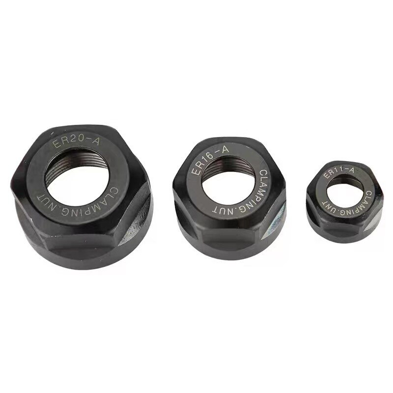 SANAI Collet Nuts 1pc Precision Spring Collet Nuts CNC Clamping Milling Engraving Machine Nuts ER-A ER-M ER-UM Clamping Tool Nut