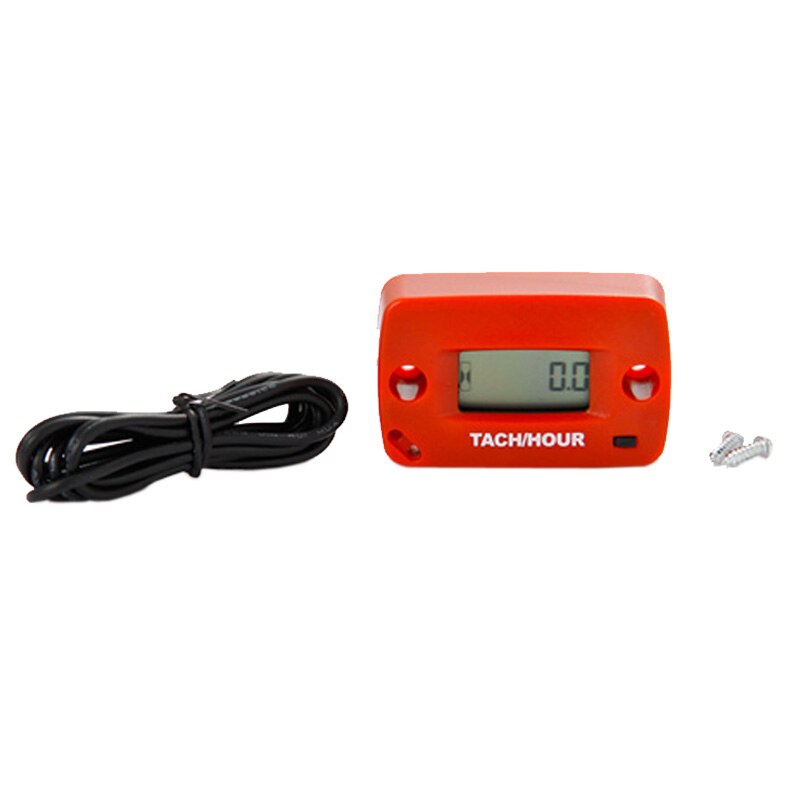 Digital Resettable Tachometer Hour Meter for Marine ATV Motorcycle Snowmobile jet ski pit bike motocross dirt bike chipper boat