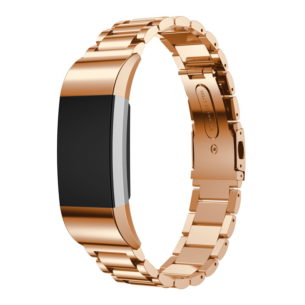 Replacement for Fitbit Charge 2 Stainless Steel Bracelet Strap Stainless Steel Bracelet Watch Band Wristband for Fitbit Charge2