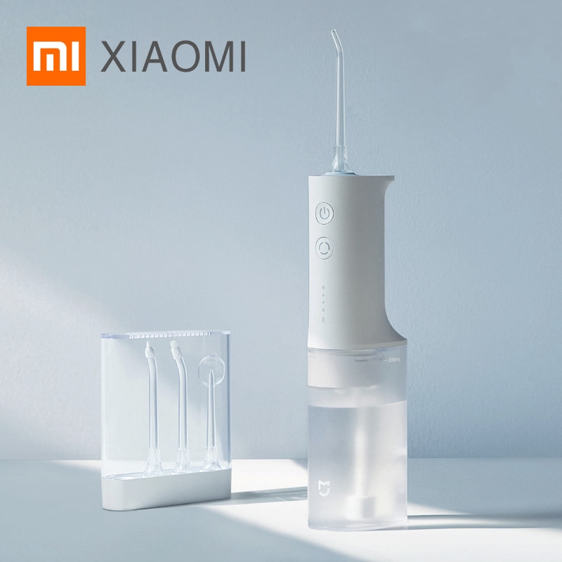 XIAOMI MIJIA MEO701 Portable Oral Irrigator Dental Irrigator Teeth Water Flosser bucal tooth Cleaner waterpulse 200ML 1400/min