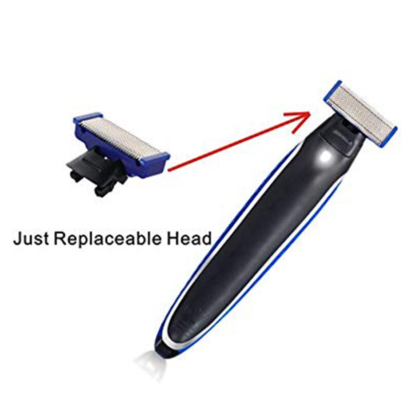 1 Pcs Vervanging Hoofd Voor Solo Trimmer Micro-Raakt Vervanging Cutter Hoofd Rvs Scheren Hoofd