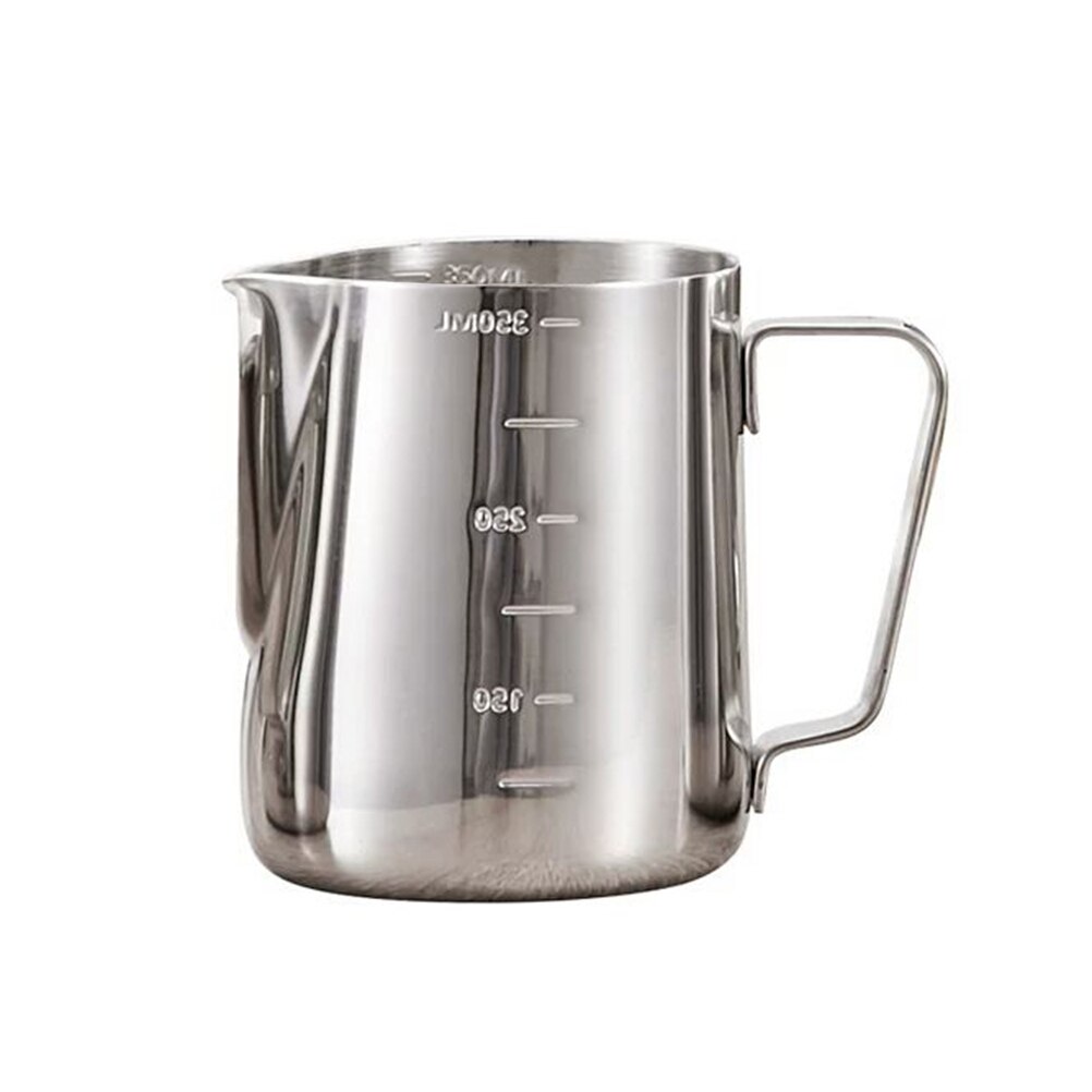 Stainless steel measuring cup with scale Marking and Handle 350ml 600ml kitchen baking tea large capacity measuring cup A35: 350ml / 2