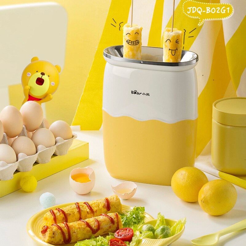 220V Electric Omelette Dual Egg Roll Maker Breakfast Machine Automatic Boiled Eggs Sausage Cooker Egg Cup 200W: Default Title