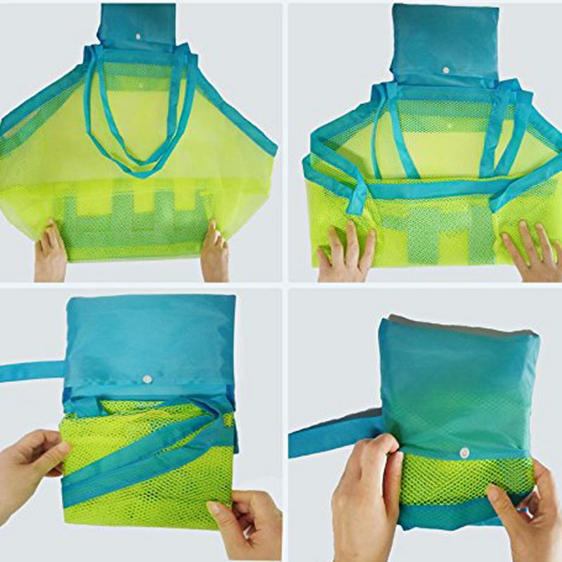 Kids Zomer Strand Spelen Zand Opbergtas Opvouwbare Zandbak Kinderen Strand Spel Speelgoed Zak Sets Voor Beroepsonderwijs Party Outdoor Games