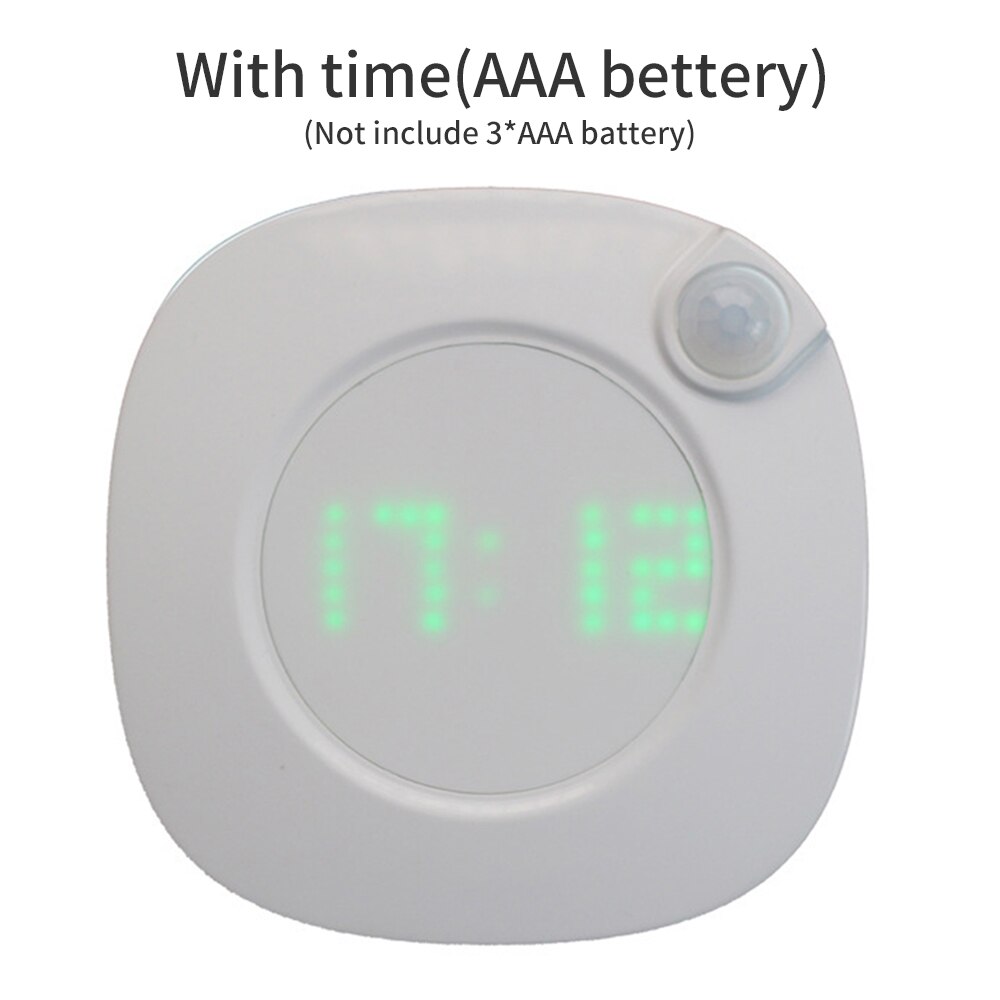 Induction Light PIR Sensor Emergency Light LED Night Lights Multifunction Night Light Camping Light Wardrobe Light: Time Battery