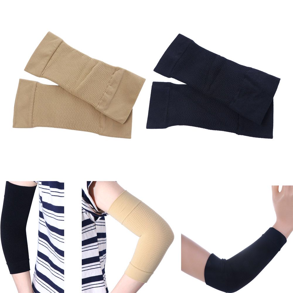 Sleeve Solid Colors Slimming Elastic Massager Arm Warmers Compression Arm Sleeves Improve Shaper Sleeve Support Elbow Sock
