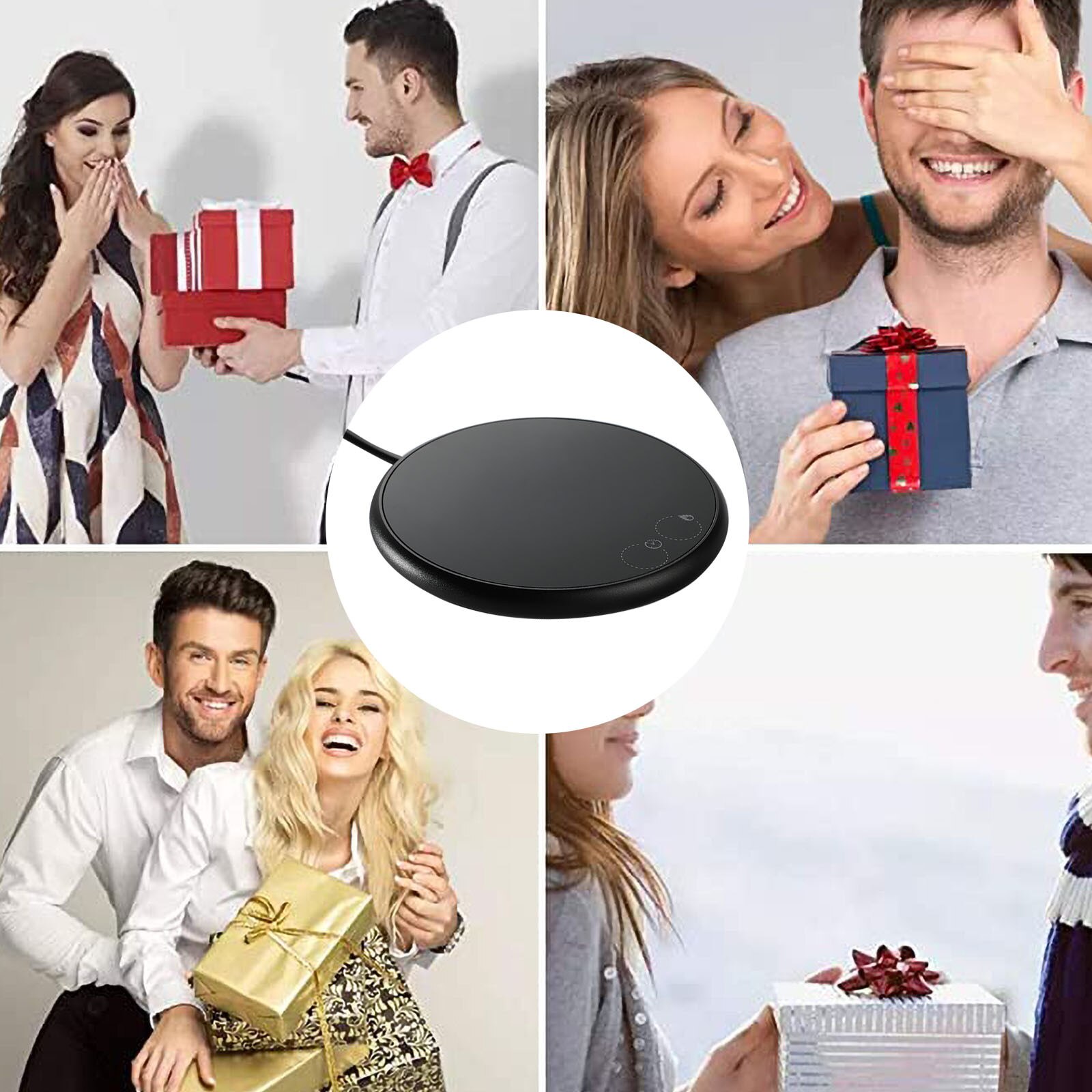 USB Electric Powered Cup Warmer Heater Pad Heating Plate Coffee Tea Milk Mug Plug Household Office Desktop Supplies