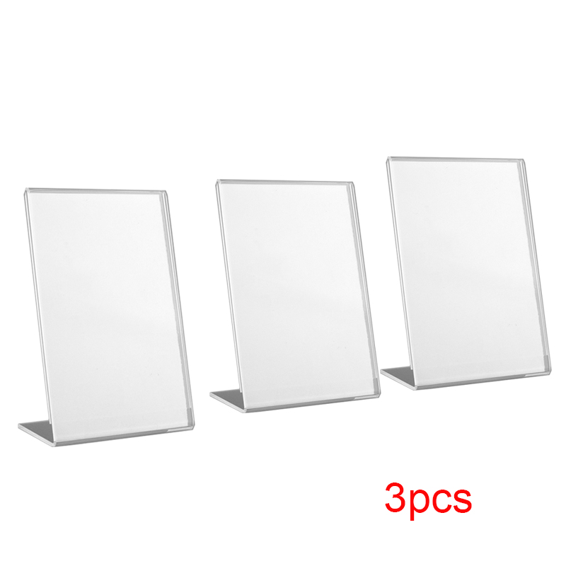 Mini support pour Fujifilm Instax Mini 8 9 25 50 7s 11, 1 à 5 pièces, cadre Photo en forme de L, 3 pouces: 3pcs