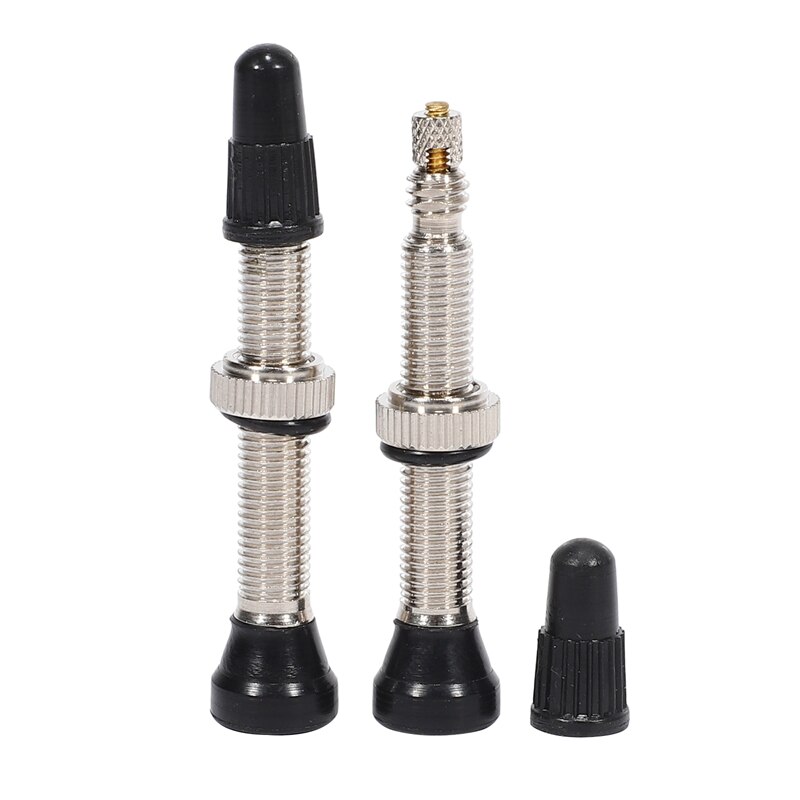 Bike Tubeless Valve Extender 55MM Removable Copper Bicycle Extended Air Nozzle Presta Universal Valve Stem