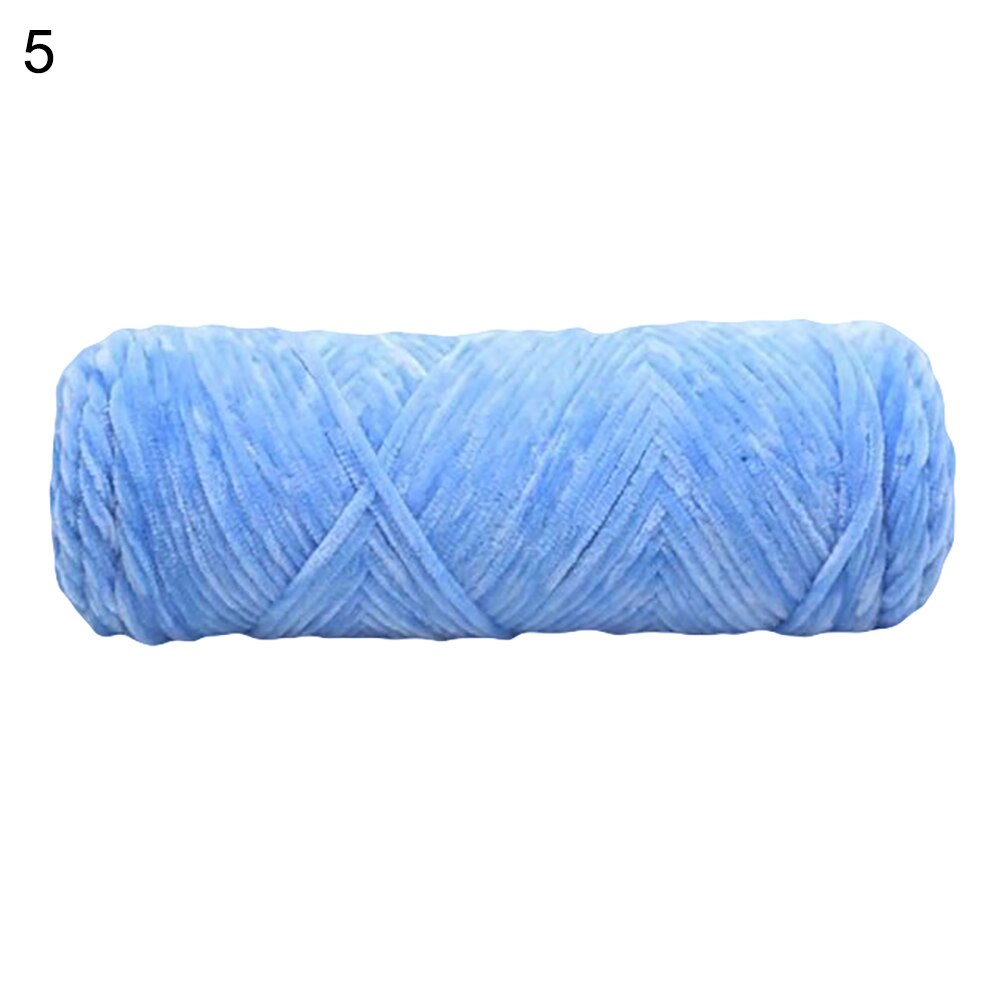 100g Chenille doux bébé tricot Crochet péritel chapeau laine fil photographie accessoire: 5