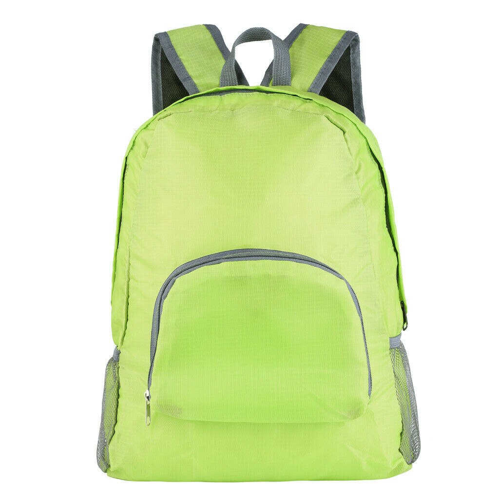 plus récent hommes femmes pliant Portable en plein air Sport randonnée Camping voyage sac à dos sac à dos sac à dos: green