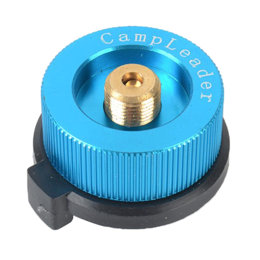 Bbq Gas Tank Butaan Propaan Refill Adapter Kachel Connector Koppeling Camping Tool: Light Blue