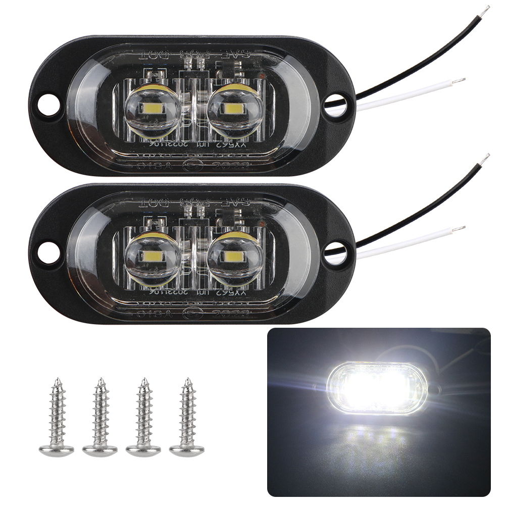 12V 24V Truck Positie Verlichting Auto Zijmarkeringslichten Led Signaal Licht Trailer Verlichting Indicator Achterlichten Auto accessoires