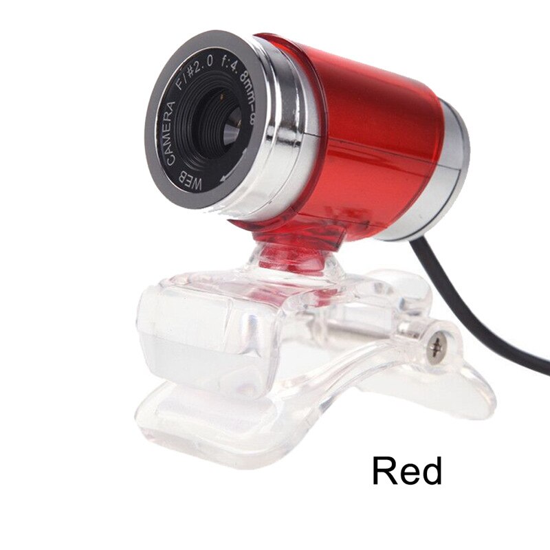 Neue Buyincoins USB 50MP HD Webcam Web Cam Kamera Für Computer PC Laptop Desktop: Rot