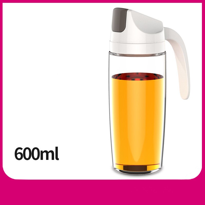 Glas olivenolie flaske premium eddike beholder køkken sojasovs flaske glas eddike opbevaring flaske madlavningsværktøj