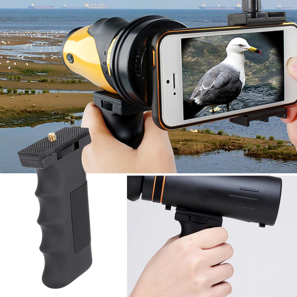 Camera Grip Mount Handvat Grip Enkele Handgreep Met 1/4 Schroef Voor Camera Telescoop Thermische Beeldvorming Infrarood Nachtzicht Apparaat