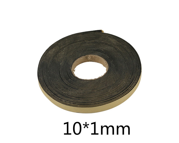 GHXAMP 2 Meter EVA Lautsprecher Reparatur Abdichtung Streifen Draht Kasten Invertiert Rohr Schock Absorbieren Dichtung Dichtung Breite 10MM 15MM 18MM