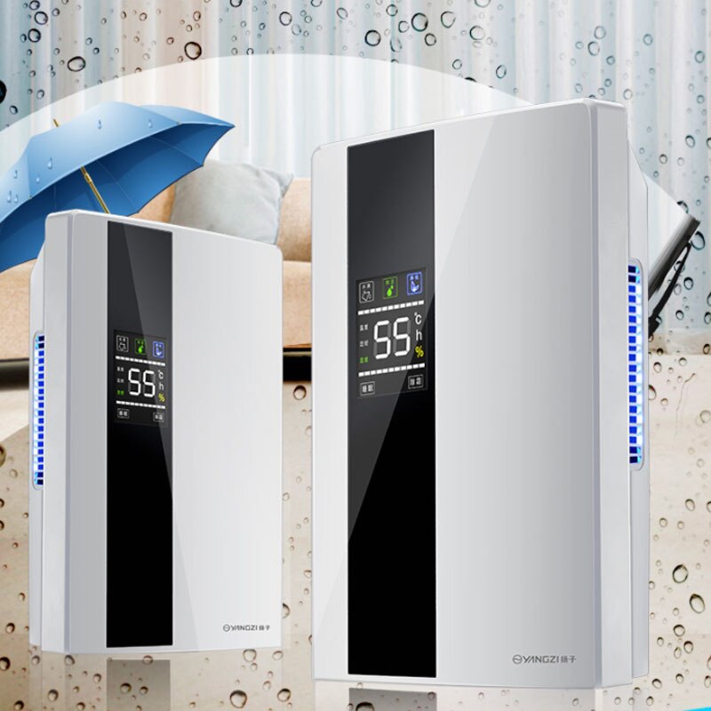 2200ML Remote Control Dehumidifier Air Dryer Air Purifier Automatic Shut-Down Moisture Absorption Machine