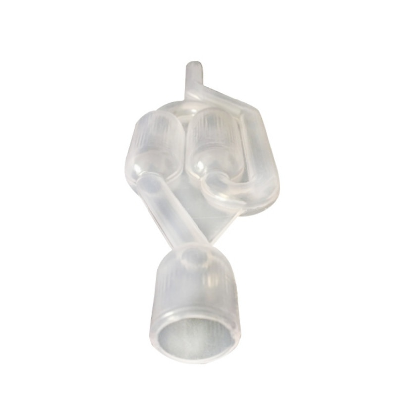 Portable Wine Fermentation Tools S-Shape Air Lock Twin Bubble Grommet Homebrew Beer Fermentation Wine Making Bar Supplies