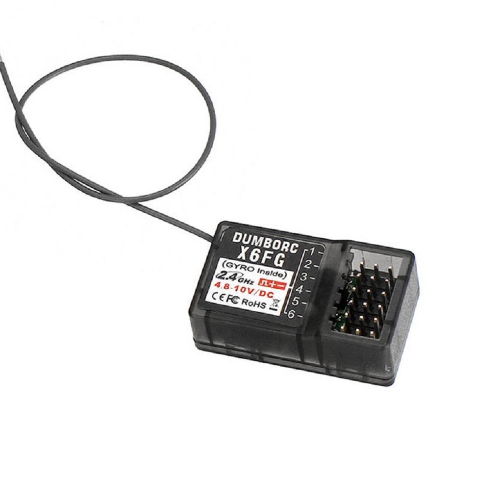X6FG 2.4Ghz 6CH Rc Ontvanger Fhss Fail-Safe Ingebouwde Gyro Voor Rc Model Voertuigen Auto Crawler truck Buggy