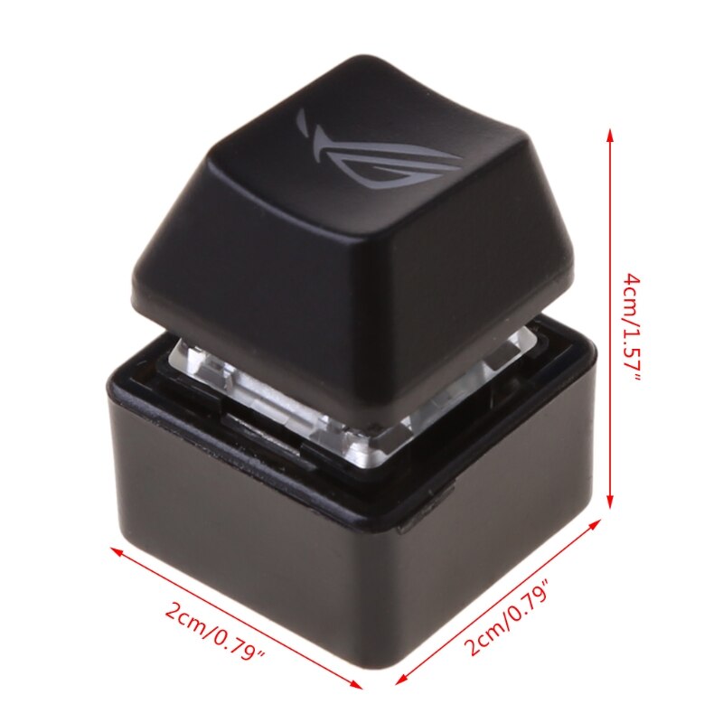 1 pc rgb led interruptor de teclado mecânico chaveiro acender retroiluminado para teclado interruptores kit testador