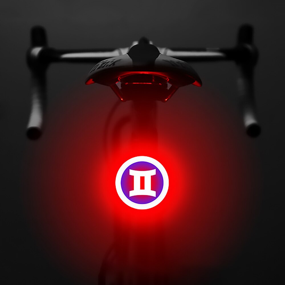 USB Charge Flashlight For Bicycle Light Led Bike Flash Taillight Cycling Night Warning Lights Cyling Lamp Multi Lighting Modes: 09