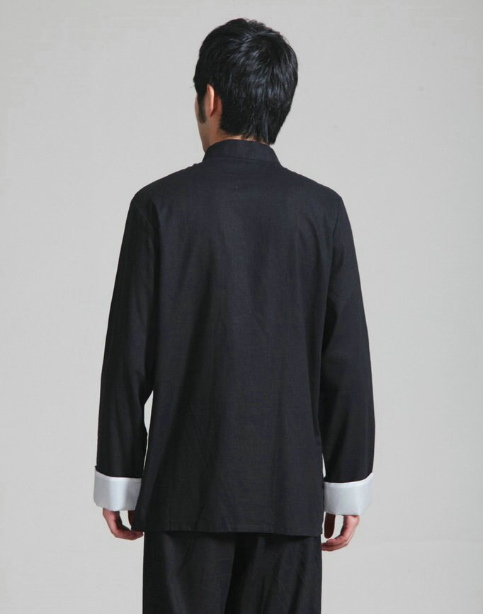 Traditional Chinese Clothing Kung Fu Tang Suit Male Casual Oriental Tai Chi Costume Chinese Ancient Wushu Outfit For Men