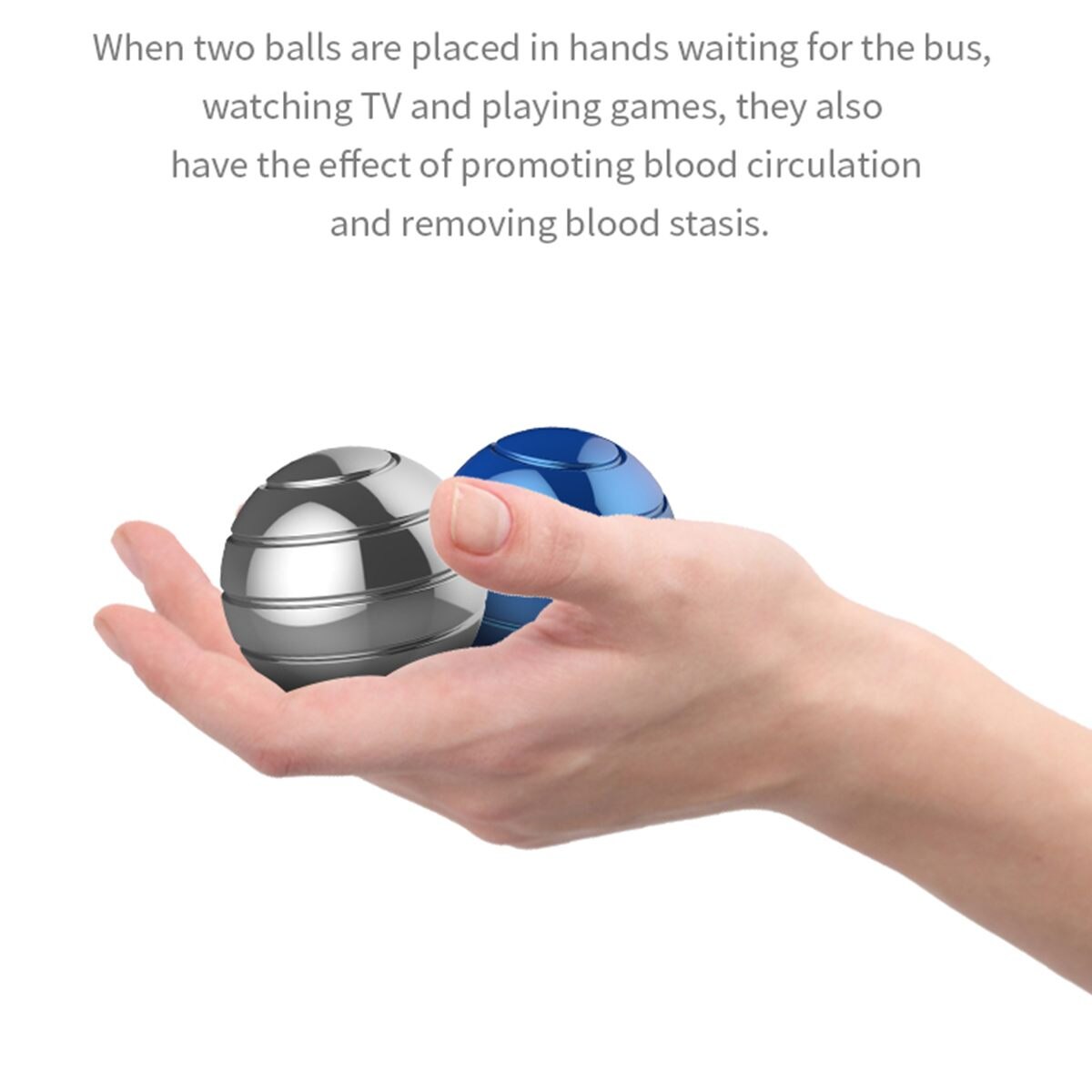 Erwachsene Finger Spielzeug Schreibtisch Dekompression Rotierenden Sphärische Gyroskop Kreisel Optische Illusion Aktive Schreibtisch Spielzeug Metall Optische Fließende
