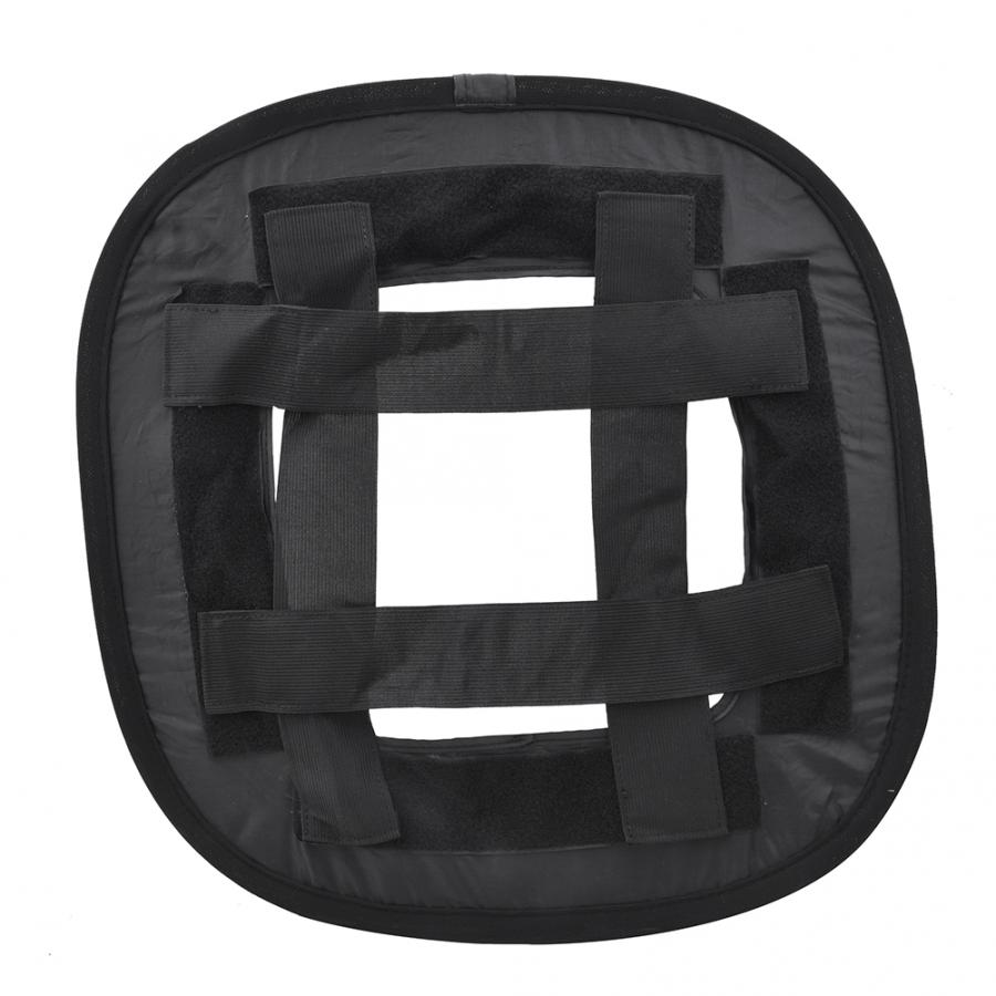 Black Plastic Lightweight Portable LED Lightsphere Photography Soft Fill Light Cover Film Television Lamp Softbox