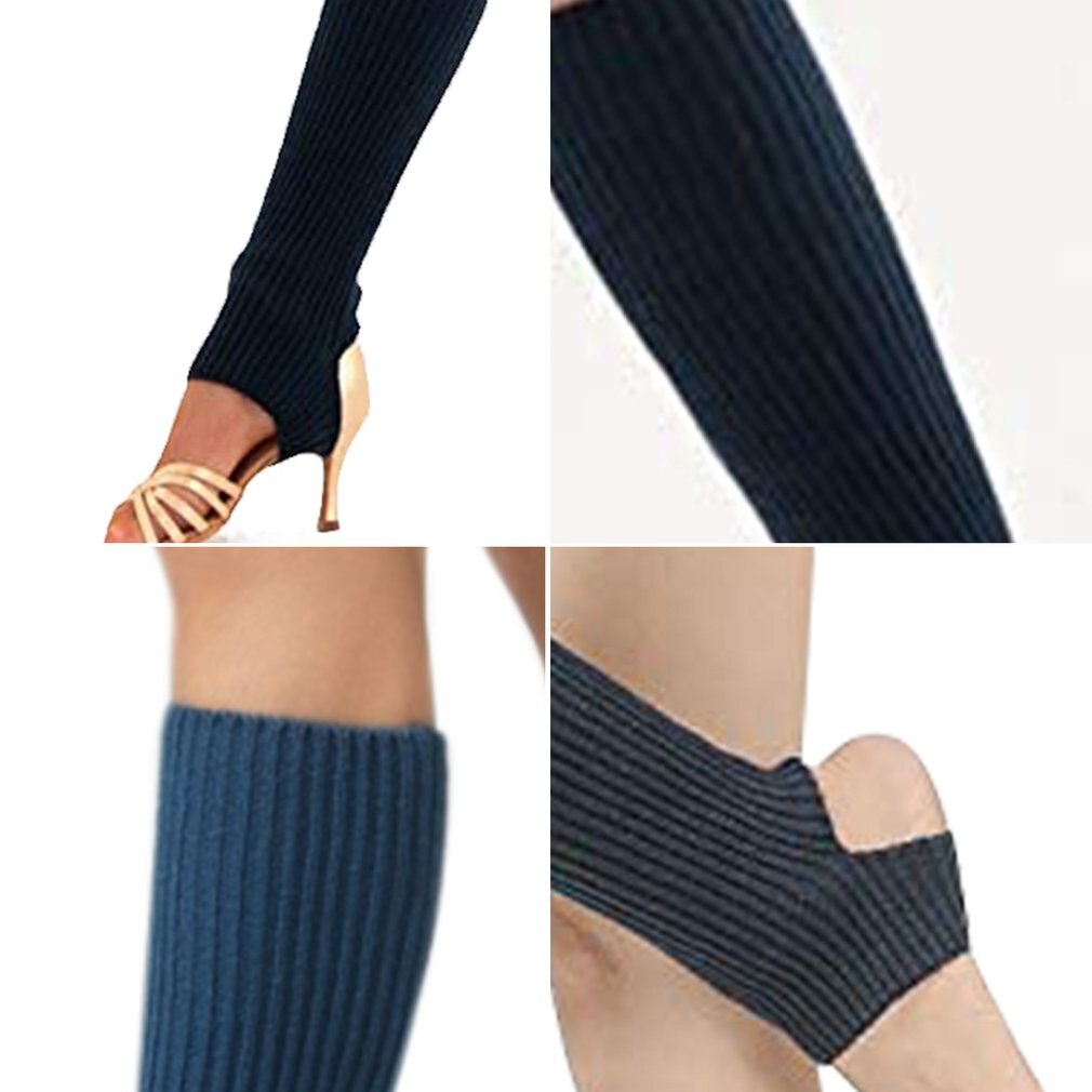 1 Pair Woman Latin Socks Fitness Dancing Female Wear Exercising Long Section Knitting Walking Socks Leg Warmers Woman