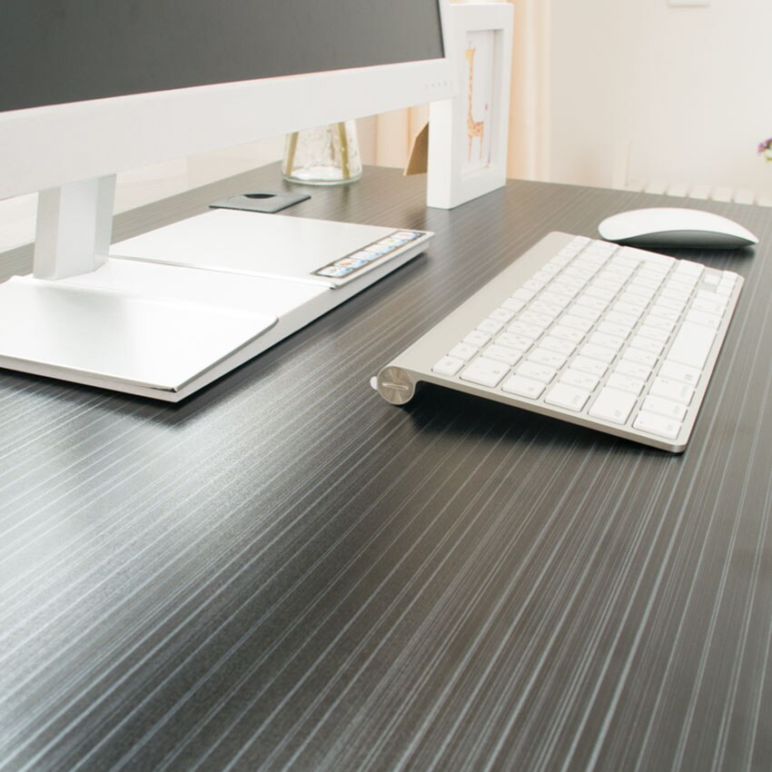 Ev masaüstü bilgisayar masası SD-7 basit Modern All-in-one dizüstü bilgisayar masası çok amaçlı yazı masası beyaz/siyah PE11035