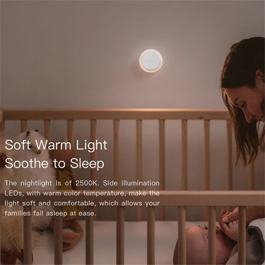 Global version Yeelight Smart Night Light Plug-in Light Sensor Ultra-Low Power Consumption Corridor lamp For Xiaomi Smart home