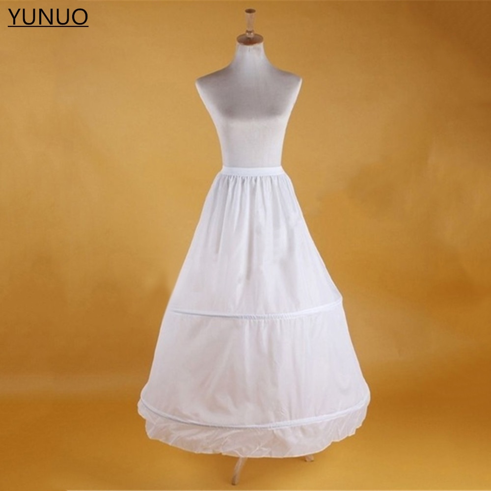 YUNUO Braut Band Felsen Hochzeit Petticoat Zubehör Krinoline Unterhose Weiß: 2