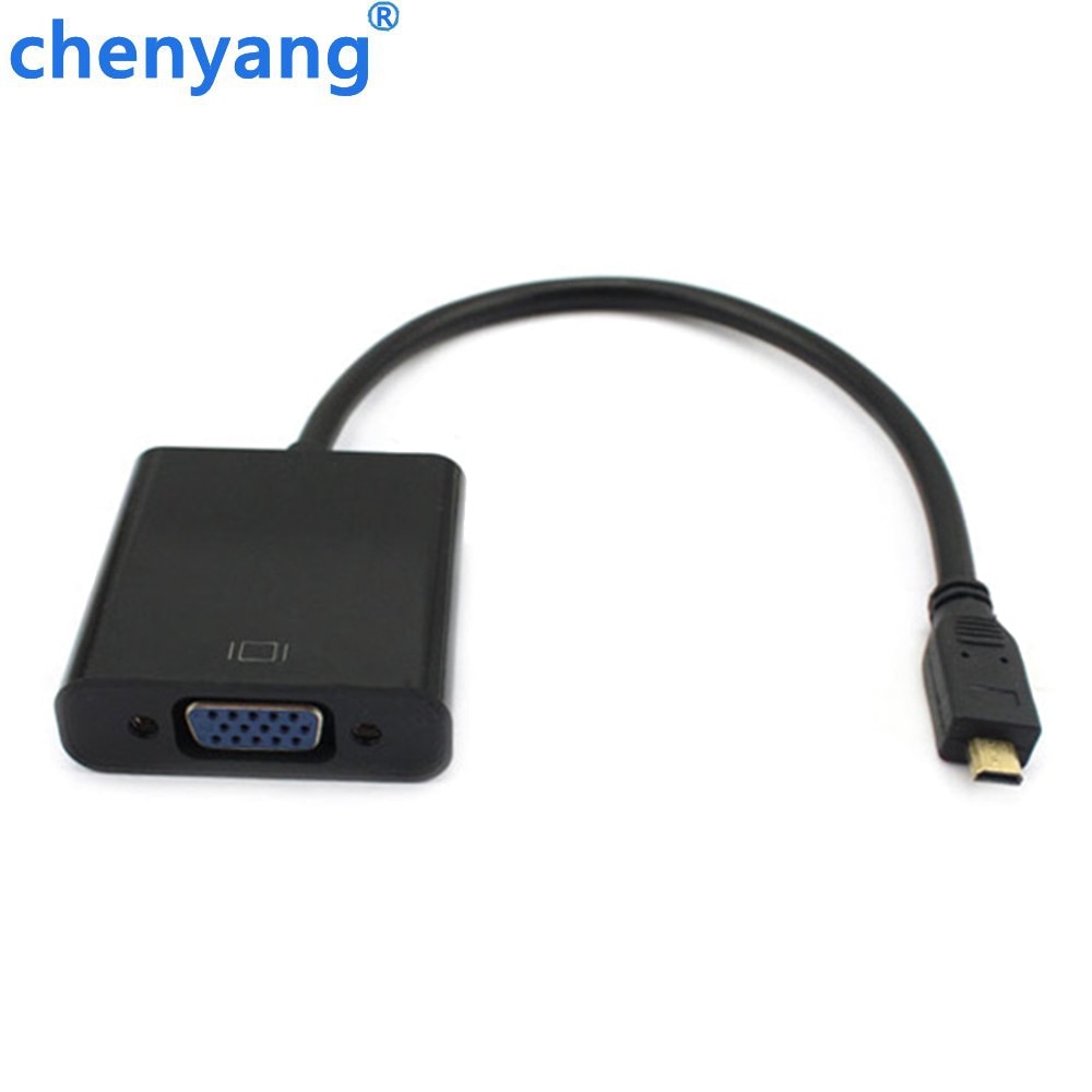 Micro HDMI naar VGA Vrouwelijke converter kabel snoer 1080 P met ingebouwde chipset voor Asus ONDA Thinkpad 8 Video Apparaat