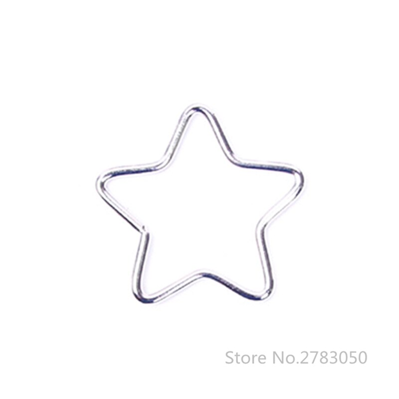 1Pc Star Shape 50-200mm Metal Craft Hoops Dream Catcher Rings for Dreamcatchers Wreaths Macrame Project DIY Accessories: Silver 5cm