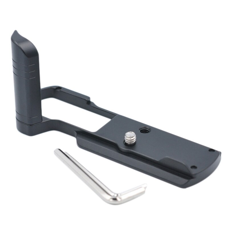 Kamera-l-halterung, schnellwechselplatte für panasonic  gx9/gx85/gx7ii kameragriffbasis, vertikale schnellwechselplatte l-platte: Schwarz