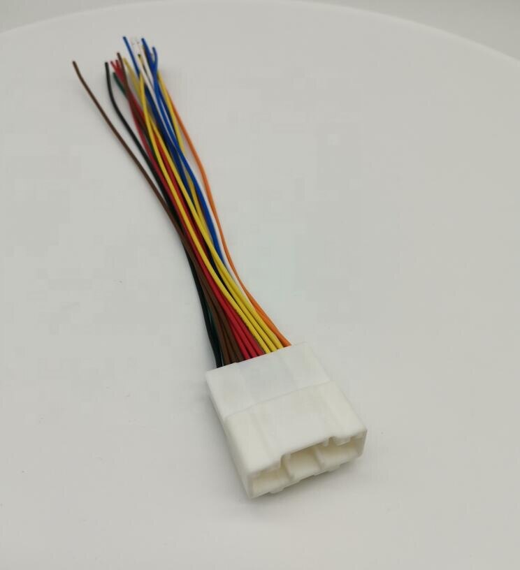 1/2 pcs 20 pin male female wire to wire cable harness connector 6098-5622 6098-5613 with 20AWG 15cm wire: 1 pcs male