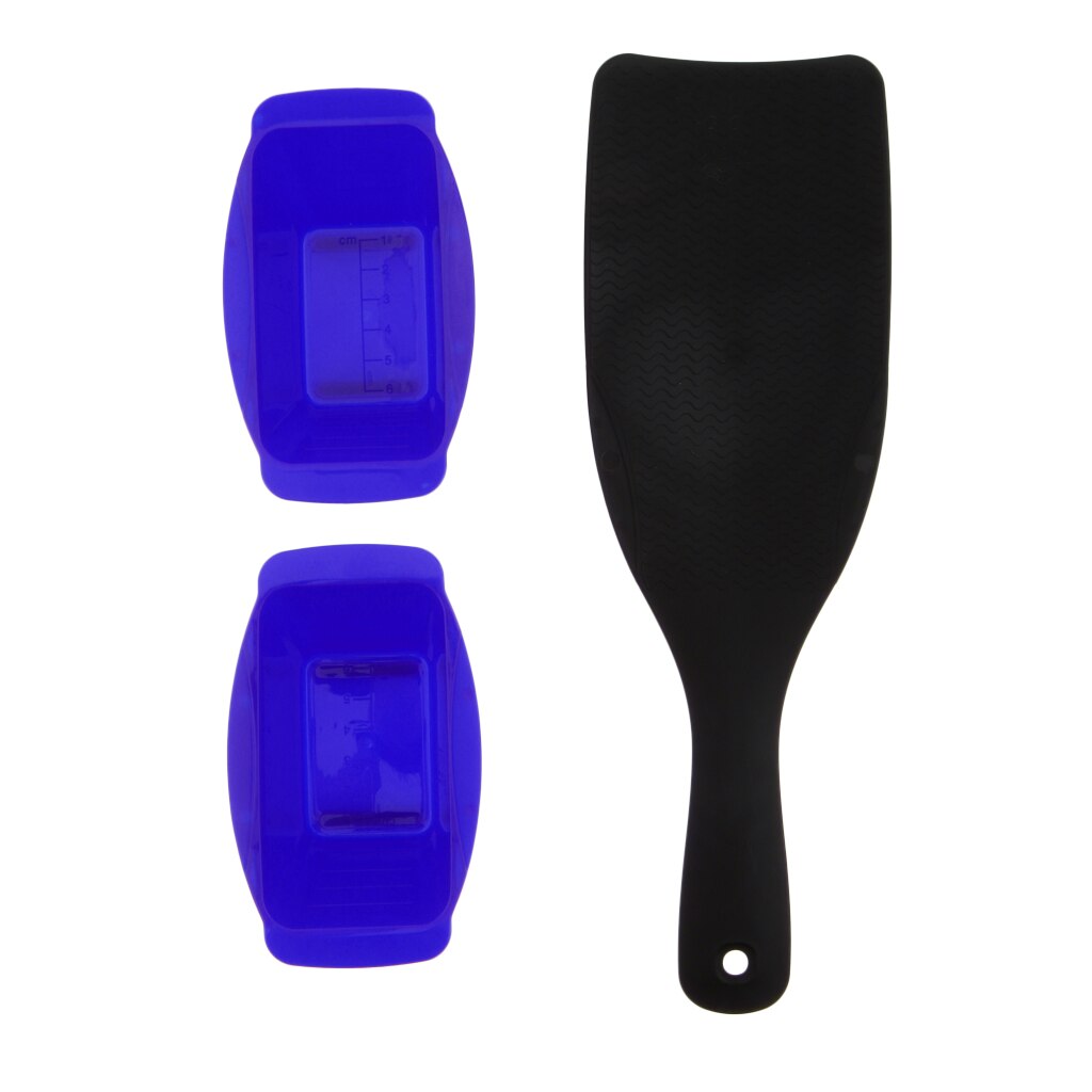 Hair Coloring Kit Detachable Balayage Highlight Board Dye Bowls for Salon: Blue