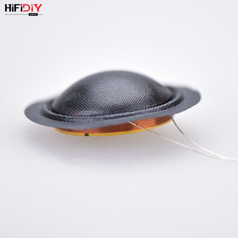 Hifidiy live 1 zoll 25.4mm 25.5mm hochtöner schwingspule schwarze seidenmembran höhenlautsprecher reparaturzubehör diy-teile 6 ohm 15w