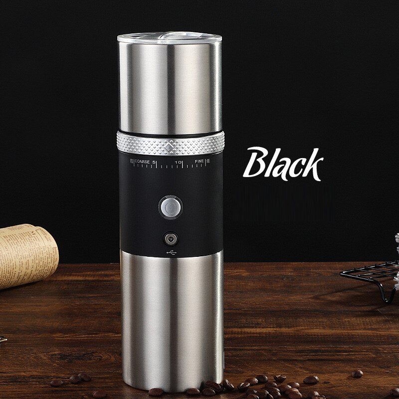 1Pc USB Electric Coffee Cup Coffee Grinders Portable Office Home Automatic Coffee Machine Grinding Coffee Pot Lazy Cup: 03