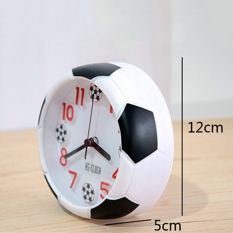 Despertador de fútbol con forma de pelota de fútbol, decoración del hogar, de cumpleaños para niños