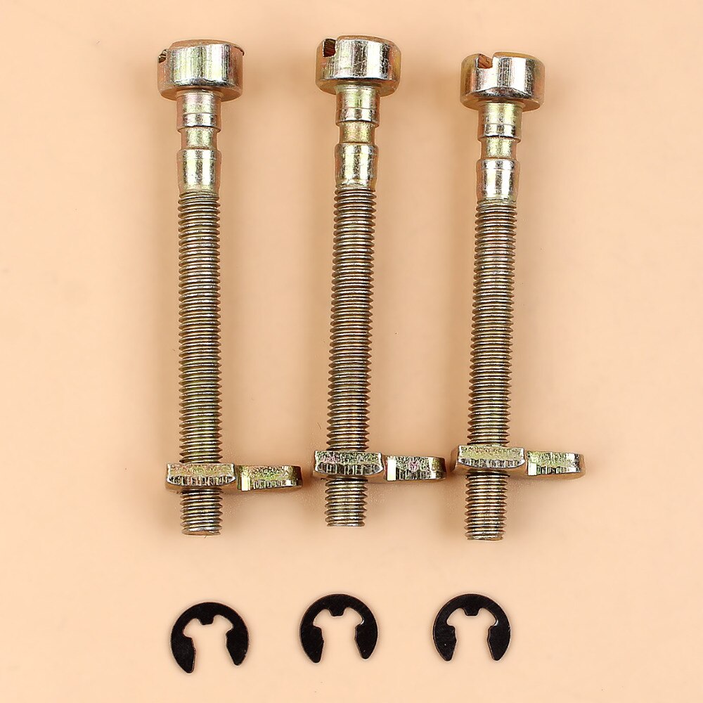 3Pcs/lot Chain Tensioner Adjuster Screw For McCulloch 335 338 435 436 438 440 441 442 444 Chainsaw Replacement Parts