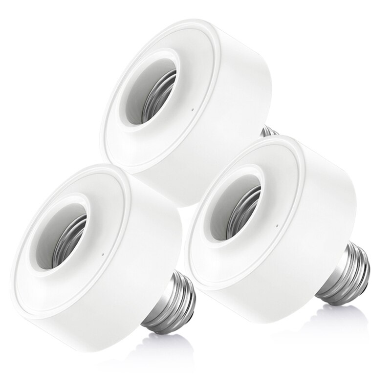E27 WiFi Smart Light Bulb Socket Lamp Adapter Works With Google Home Alexa E27 Lamp Bases For Smart Bulb