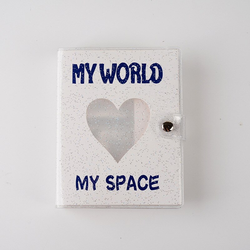 EZONE – Album Photo 3 pouces, Mini classeur de cartes de visite en PP, livre de Collection, Collection de timbres, livret: 8