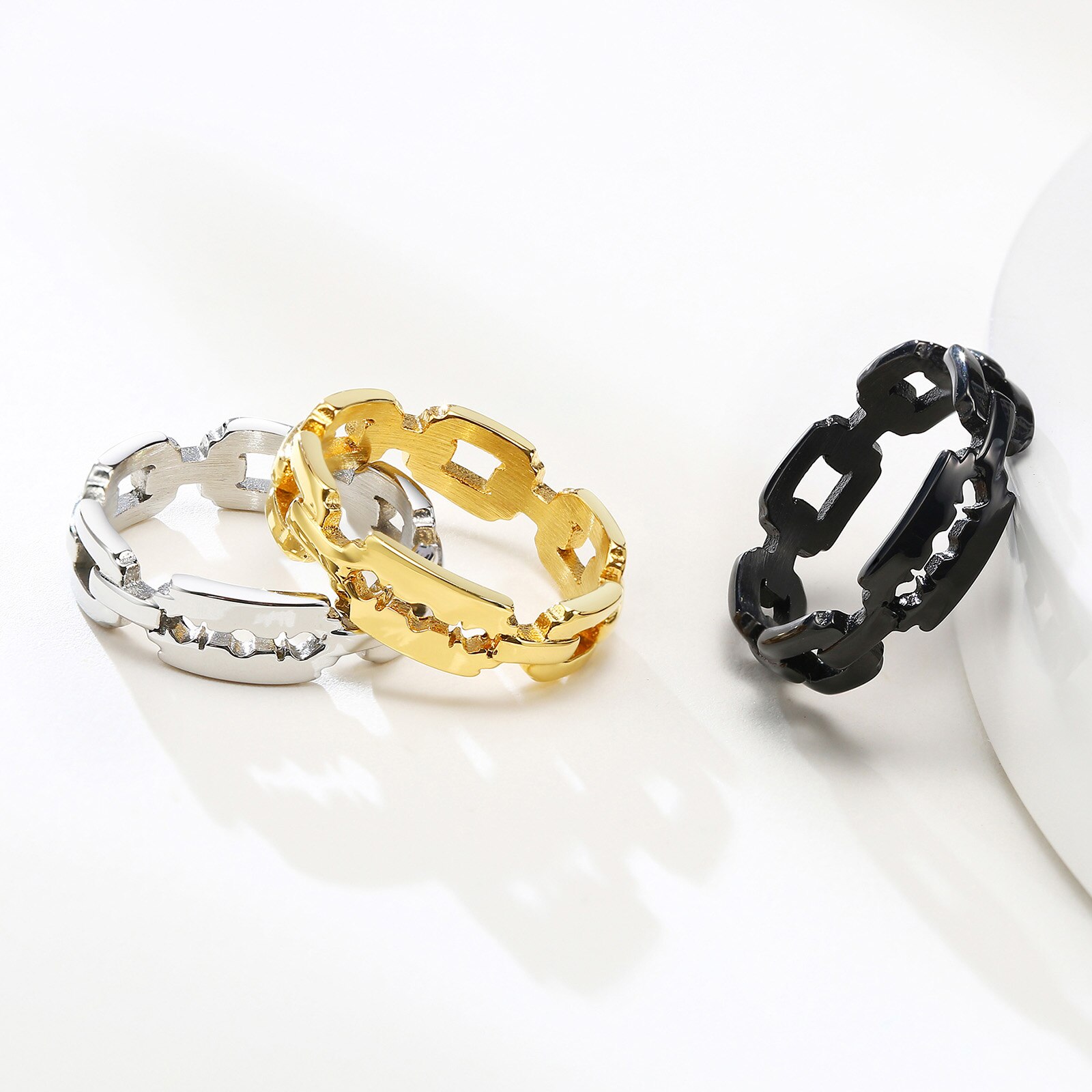 Einzigartige Männer Ring, Rasierklinge Ring. Edelstahl unisex Klinge Ring Schmuck für männer frauen