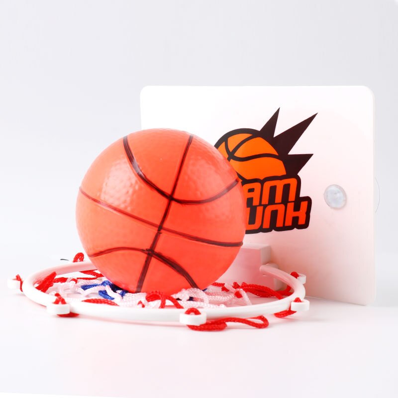Mini scatola da basket Set giocattoli per bambini tabellone cerchio Netball Board per una facile sicurezza accessori per esercizi gioco al coperto per bambini